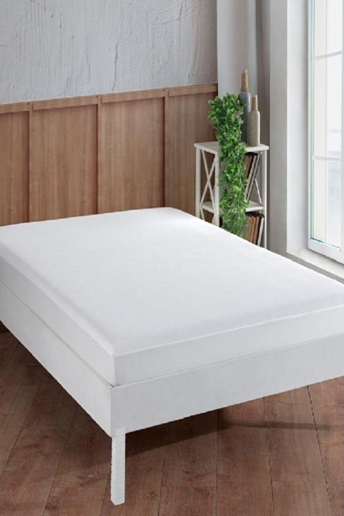 Pamuk Fitted Alez 200X200 30 Cm Sıvı Geçirmez Lastikli Battal Boy Xl