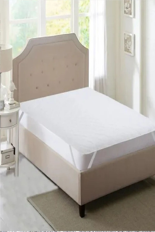 50X100 Cm Sıvı Geçirmez Alez Pamuklu Köşe Lastikli Bebe Alez
