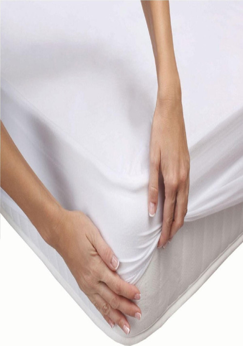 Sıvı Geçirmez 90X190 Cm Fitted Alez Pamuk Kumaş Tek Kişilik Alez