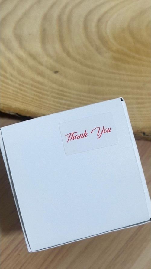 Thank You El Yazılı Yapışkanlı Etiket 20 x 15Mm 200 Adet