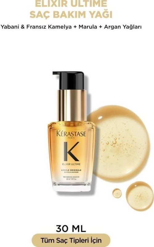 Elixir Ultime L‘Huile Originale Oil 30 ml Saç Bakım Yağı