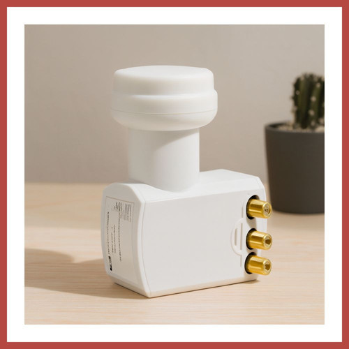 Uydu LNB Quad (4 Çıkış) 0.1dB 4K Ultra HD Universal ERDOTICA