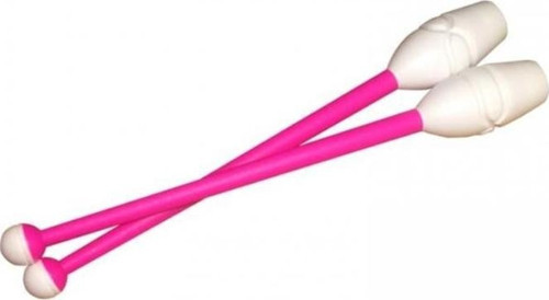Birbirine Bağlanabilir Ritmik Cimnastik Labut 41cm Beyaz-Pembe