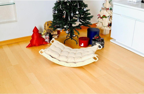 Balance Board Ve Yastık | Ahşap Montessori Denge Tahtası | Çocuklar İçin Wobble Board Ve Yastık