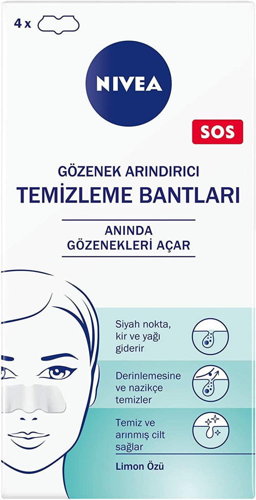 Siyah Nokta & T-Bölgesi Temizleyici Yüz Bantlar 120 gr