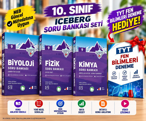 OKYANUS YAYINLARI 2026-27 FİZİK-KİMYA-BİYOLOJİ SORU BANKASI SET-TYT FEN BİLİMLERİ DENEME HEDİYELİ!!