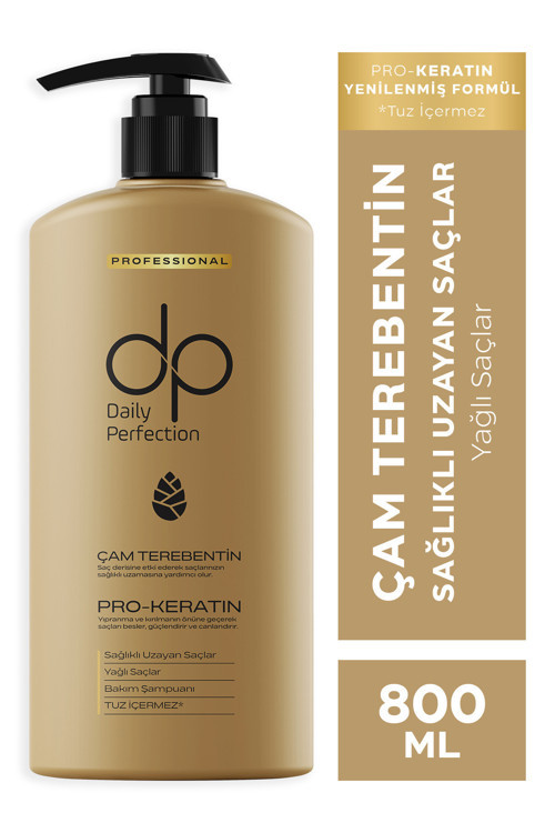 Tuzsuz Şampuan Çam Terebentin 800 Ml