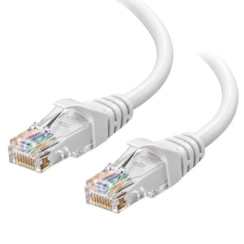 CAT6 Beyaz 20 Metre RJ45 Patch Network Ethernet İnternet Kablosu