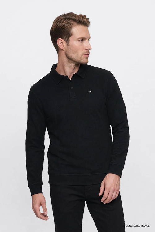 Polo Basic U-Kol Selanik Erkek Sweatshirt W2620070001