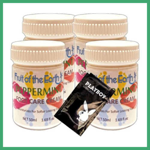 QAKSH Süper Peppermint 4ADET. 50 ml Ölçek Ayakların Bakımı ve Ayak Kokusu Bakım Kremi + Yanında Jel BS