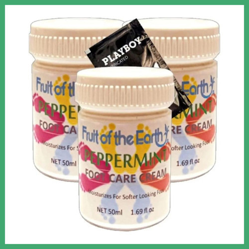 QAKSH Süper Peppermint 3 Adet Ayak Kokusu ve Bakım Kremi 50 ml + 1 Hediye Jel BS