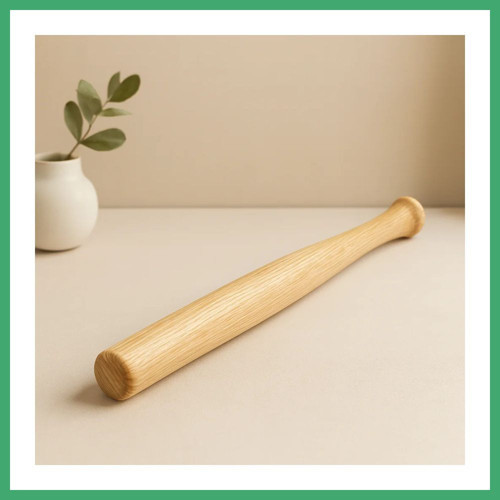 QAKSH 50 cm Kısa Ahşap Beyzbol Sopası BS