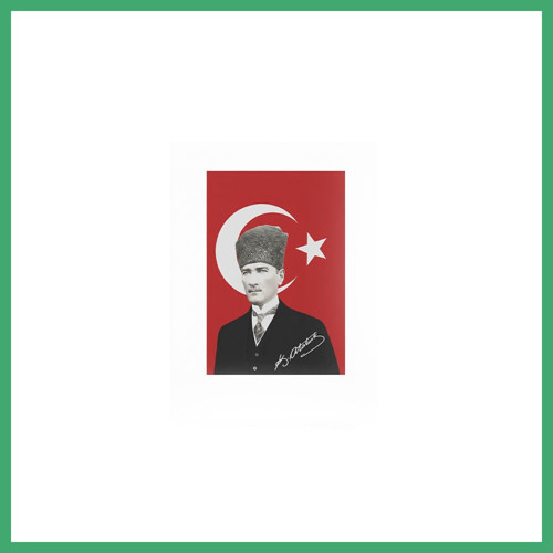 QAKSH 20X75cm Atalı Bayrak BS