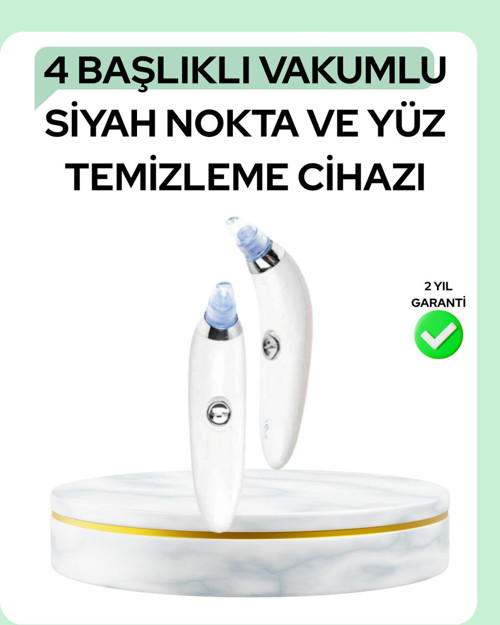Gözenek Açıcı Buhar Etkili Vakumlu Siyah Nokta Temizleyici – Farklı Cilt Tipl - KKKKKK1350-3