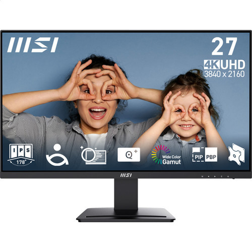 27" Pro MP273U Flat IPS 4ms Anti-Glare Siyah UHD Monitör