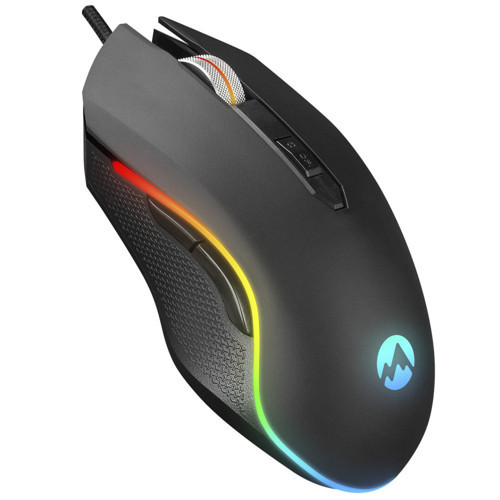 SM-F09 TITANIO Usb Gümüş 7200dpi RGB Ledli Gaming Oyuncu Mouse