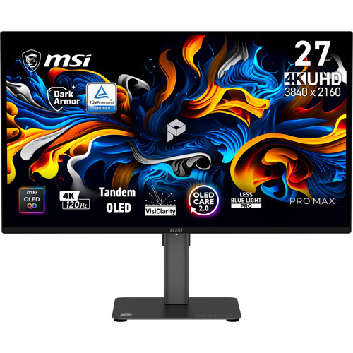26.5" OLED PRO MAX 271UPX12G 0.03MS 120HZ HDMI-DP Kurumsal Monitör 3840x2160