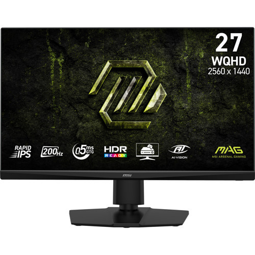 27" RAPID IPS MAG 272QPF E20 0.5MS 200HZ HDMI-DP Pivot Gaming Monitör 2560x1440