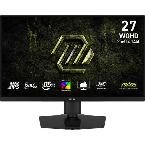 27" IPS MAG 274QPF E20 0.5MS 200HZ HDMI-DP Gaming Monitör 2560x1440