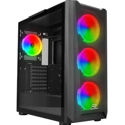 VK-W001B Gaming Mid-Tower PC Kasası Siyah 360mm Soğutma Desteği