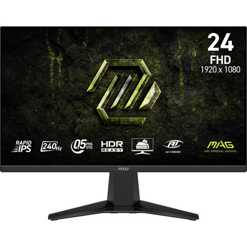 24.5" RAPID IPS MAG 255F X24 0.5MS 240HZ HDMI-DP Gaming Monitör 1920x1080