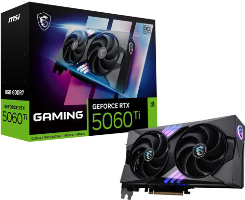 RTX5060-TI 8GB GDDR7 128BIT 3xDP/HDMI (GEFORCE RTX 5060 TI 8G GAMING OC)