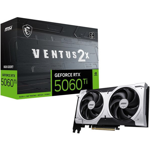 RTX5060TI 8GB VENTUS 2X OC PLUS GDDR7 128bit HDMI DP PCIe 5.0