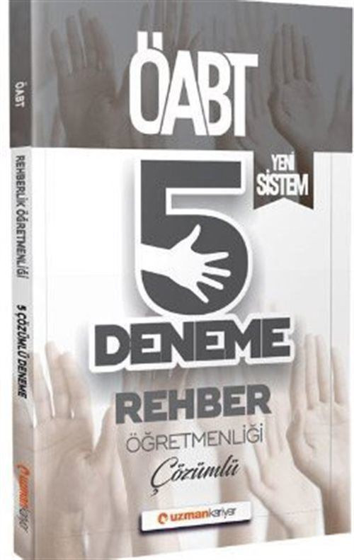 2020 KPSS ÖABT Rehber Öğretmenliği Yeni Sistem Çözümlü 5 Deneme