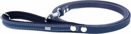 Konfor Klasik Deri Köpek Gezdirme Tasması Royalblue 1,5x160 Cm