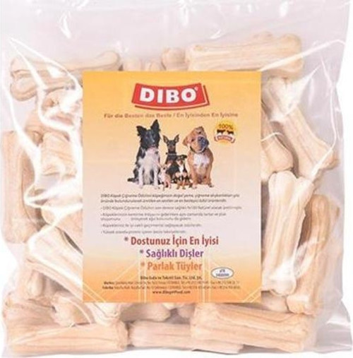 Beyaz Press Kemik Köpek Ödülü 50'li 20-25 Gr 7 Cm