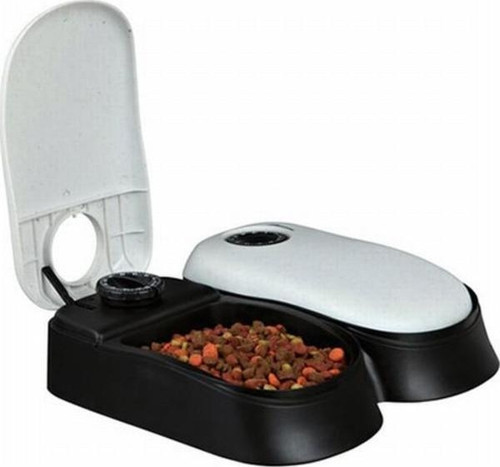 Köpek ve Kedi Otomatik Mama Kabı Tx2 2x300 Ml