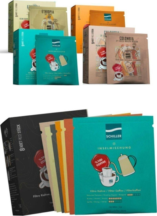 Aç Demle İç Filtre Kahve - 4 Al 8'li Mix Paket Bizden