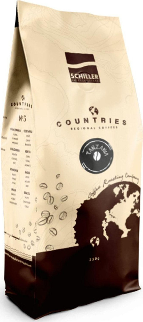 Countries Tanzania 250 Gram Single Origin Çekirdek Kahve