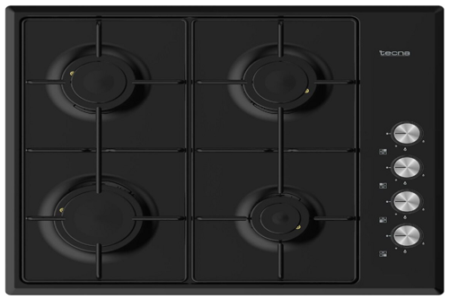 6473-D Yandan Kontrol Siyah Metal (Doğalgazlı) Set Üstü Ocak