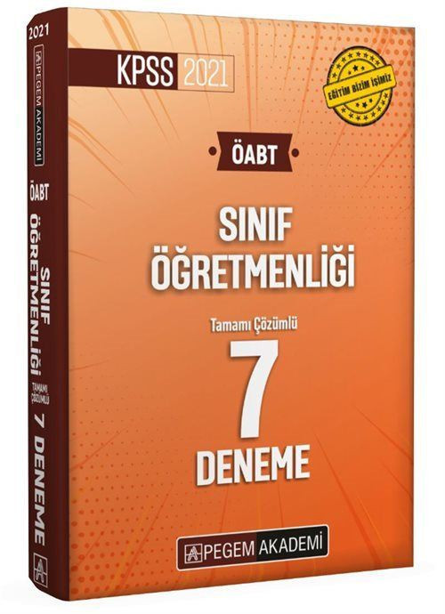2021 KPSS ÖABT Sınıf Öğretmenliği Tamamı Çözümlü 7 Deneme