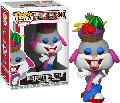 Funko 49161 POP Figür - Animation: Bugs 80th- BugsinFruitHat