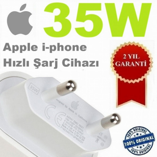 Apple iPad Air (5. nesil) 35w Ultra Hızlı Şarj Aleti (KABLOSUZ ADAPTÖR)