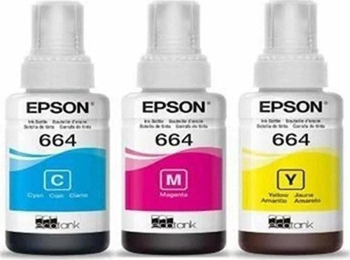T664 /T6642/T6643/T6644/ L565 Orjinal Mürekkep 3 Renk Avantaj Paket