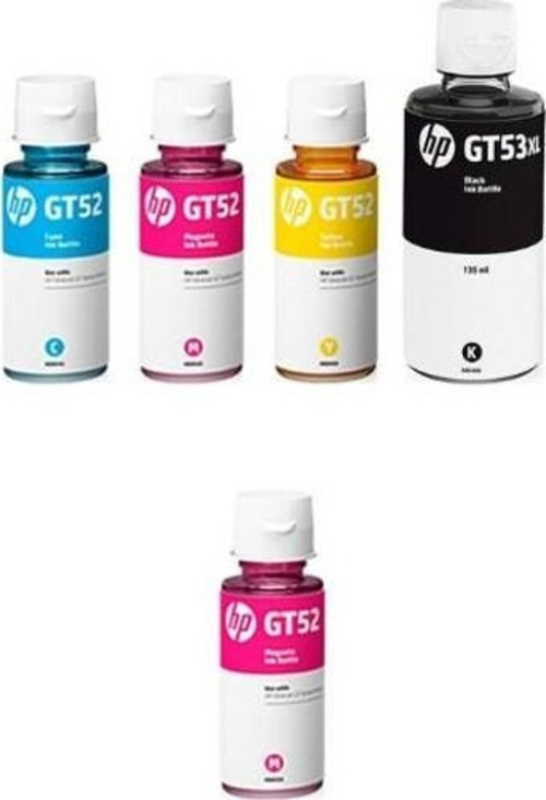 GT53XL / 4QA85a Orjinal Mürekkep Takımı +1 Kırmızı Hediyeli