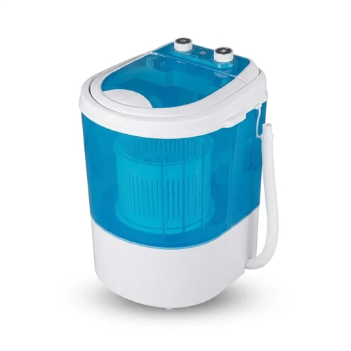 MC-70 Mini Çamaşır Makinesi 3 Kg Taşınabilir Zamanlayıcılı Sıkma Sepetli
