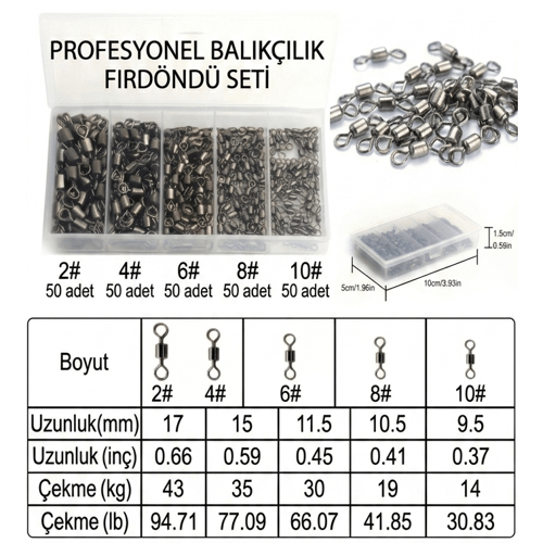 250 Ad Kutulu Bilyali Fırdöndü