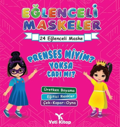 Eğlenceli Maskeler Prenses miyim Yoksa Cadı mı?