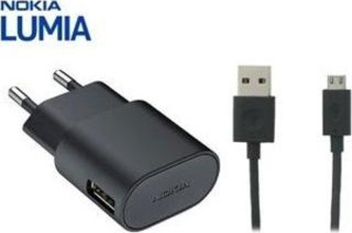 Nokia Uyumlu Lumia AC-50E Şarj Aleti Cihazı ve Data Kablosu