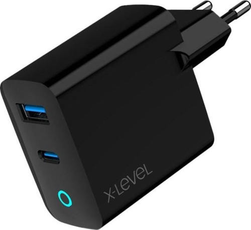 X-Chargersuperbmax Gan 45Watt Ultra Hızlı Çift Çıkış Şarj Adaptörü