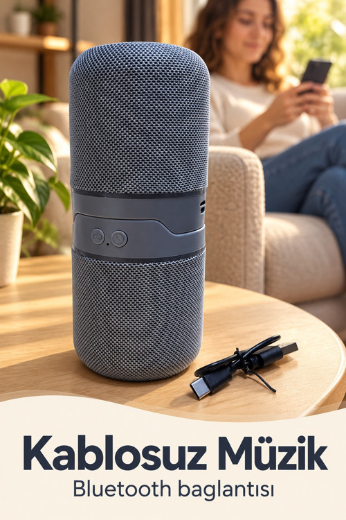 uygun Bluetooth Hoparlör İki Parçalı Gövde ve TWS Stereo Eşleştirme popüler