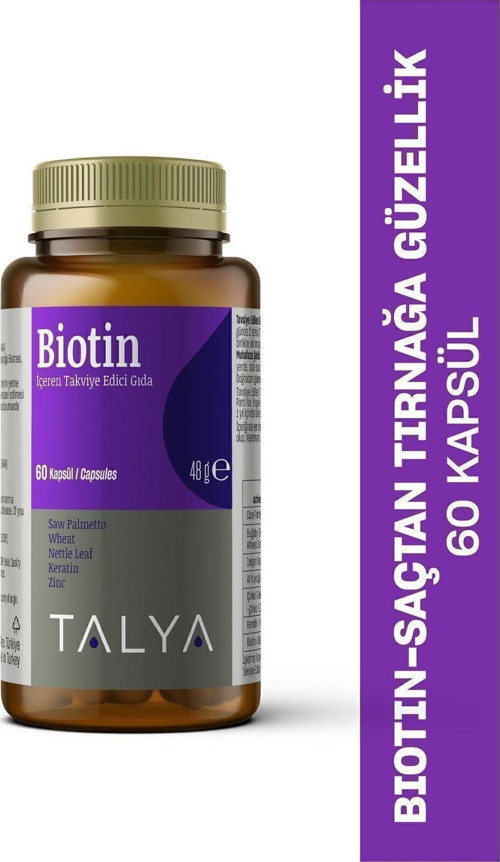 BIOTIN COMPLEX | Biotin İçeren Takviye Edici Gıda - 60 Kapsül
