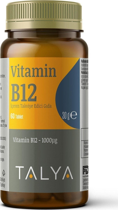 VITAMIN B12 İçeren Takviye Edici Gıda - 60 Tablet