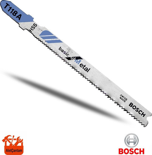T118A DEKUPAJ TESTERE BIÇAĞI HSS METAL 92 MM DEKOPAJ