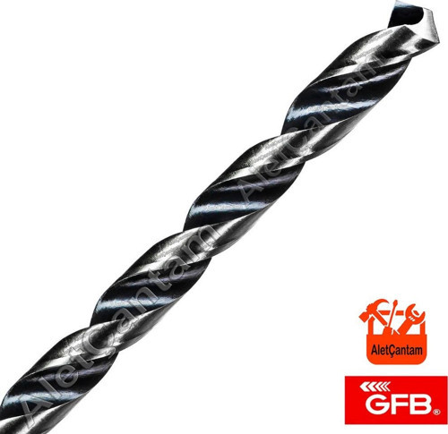 Uzun Boy Hss Matkap Ucu Metal Ahşap 6 mm (140 mm Boy)