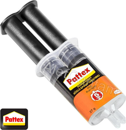 POWER EPOXY GÜÇLÜ EPOKSİ YAPIŞTIRICI ŞIRINGA EPOXİ -ŞEFFAF